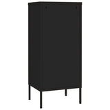 NNEVL Storage Cabinet Black 42.5x35x101.5 cm Steel