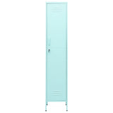 NNEVL Locker Cabinet Mint 35x46x180 cm Steel