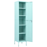NNEVL Locker Cabinet Mint 35x46x180 cm Steel