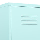 NNEVL Locker Cabinet Mint 35x46x180 cm Steel
