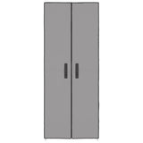 NNEVL Shoe Cabinet Grey 60x30x166 cm Fabric