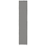 NNEVL Shoe Cabinet Grey 60x30x166 cm Fabric