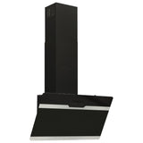 NNEVL Wall Range Hood 60 cm Steel and Tempered Glass Black