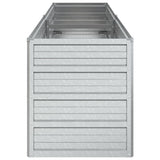 NNEVL Garden Raised Bed 160x40x45 cm Galvanized Steel Silver