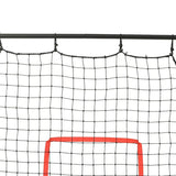 NNEVL Softball Rebounder 88x79x137 cm Steel