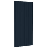 NNEVL Roof Panels 12 pcs Galvanised Steel Anthracite 100x45 cm