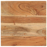 NNEVL Side Table 35x35x55 cm Solid Wood Acacia