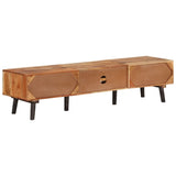 NNEVL TV Cabinet 145x35x35 cm Solid Wood Acacia