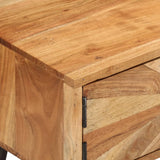 NNEVL TV Cabinet 145x35x35 cm Solid Wood Acacia