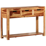 NNEVL Console Table 110x35x75 cm Solid Wood Acacia