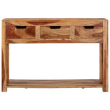 NNEVL Console Table 110x35x75 cm Solid Wood Acacia