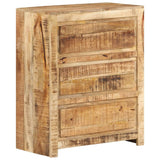 NNEVL Drawer Cabinet 60x33x75 cm Solid Wood Mango