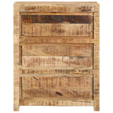 NNEVL Drawer Cabinet 60x33x75 cm Solid Wood Mango