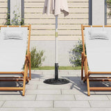 NNEVL Umbrella Base Black 44x44x31 cm Cast Iron