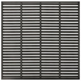 NNEVL Louver Fence WPC 180x180 cm Dark Grey