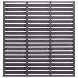 NNEVL Fence Panel WPC 180x180 cm Grey