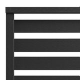 NNEVL Fence Panel WPC 180x180 cm Black
