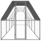 NNEVL Outdoor Chicken Cage 2x10x2 m Galvanised Steel