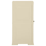 NNEVL Plastic Cabinet 40x43x85.5 cm Wood Design Angora White