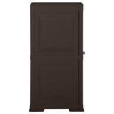 NNEVL Plastic Cabinet 40x43x85.5 cm Wood Design Brown