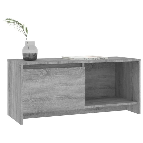 NNEVL TV Cabinet Grey Sonoma 90x35x40 cm Engineered Wood