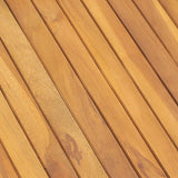 NNEVL Garden Storage Box 90x50x58 cm Solid Teak Wood