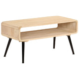NNEVL Coffee Table 95x40x45 cm Solid Wood Mango