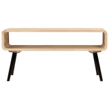 NNEVL Coffee Table 95x40x45 cm Solid Wood Mango