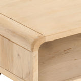 NNEVL Coffee Table 95x40x45 cm Solid Wood Mango