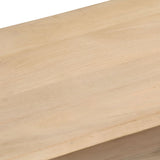 NNEVL Coffee Table 95x40x45 cm Solid Wood Mango