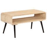NNEVL Coffee Table 95x40x45 cm Solid Wood Mango