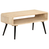 NNEVL Coffee Table 95x40x45 cm Solid Wood Mango