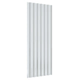 NNEVL Roof Panels 12 pcs Powder-coated Steel Anthracite 100x36 cm