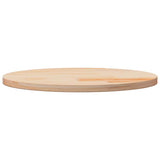 NNEVL Table Top Ø70x2.5 cm Solid Wood Pine
