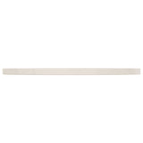 NNEVL Table Top White Ø60x2.5 cm Solid Wood Pine