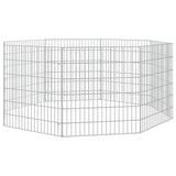 NNEVL 8-Panel Rabbit Cage 54x60 cm Galvanised Iron