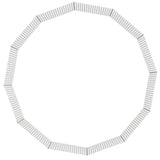 NNEVL 12-Panel Rabbit Cage 54x60 cm Galvanised Iron