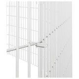 NNEVL 12-Panel Rabbit Cage 54x80 cm Galvanised Iron