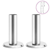 NNEVL Pool Ladder Handrail Brackets 2 pcs 304 Stainless Steel