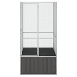 NNEVL Bird Cage Anthracite 111x107x211.5 cm Galvanised Steel