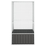NNEVL Bird Cage Anthracite 111x107x211.5 cm Galvanised Steel