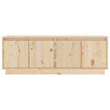 NNEVL TV Cabinet 110x34x40 cm Solid Wood Pine