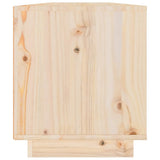 NNEVL TV Cabinet 110x34x40 cm Solid Wood Pine