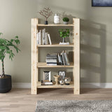 NNEVL Book Cabinet/Room Divider 80x35x125 cm Solid Wood Pine