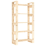 NNEVL Book Cabinet/Room Divider 80x35x160 cm Solid Wood