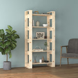 NNEVL Book Cabinet/Room Divider 80x35x160 cm Solid Wood