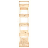 NNEVL Book Cabinet/Room Divider 80x35x160 cm Solid Wood