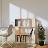 NNEVL Book Cabinet/Room Divider 80x25x101 cm Solid Wood Pine