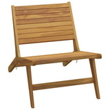NNEVL Garden Chair Solid Wood Teak