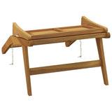 NNEVL Garden Chair Solid Wood Teak